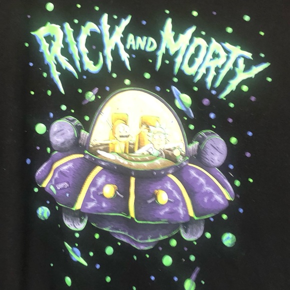 Rick & Morty Adult Swim Graphic T Shirt Large - Picture 2 of 4